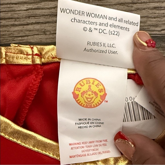 Rubie's Red and Blue Superhero Costume for Kids - Picture 8 of 11